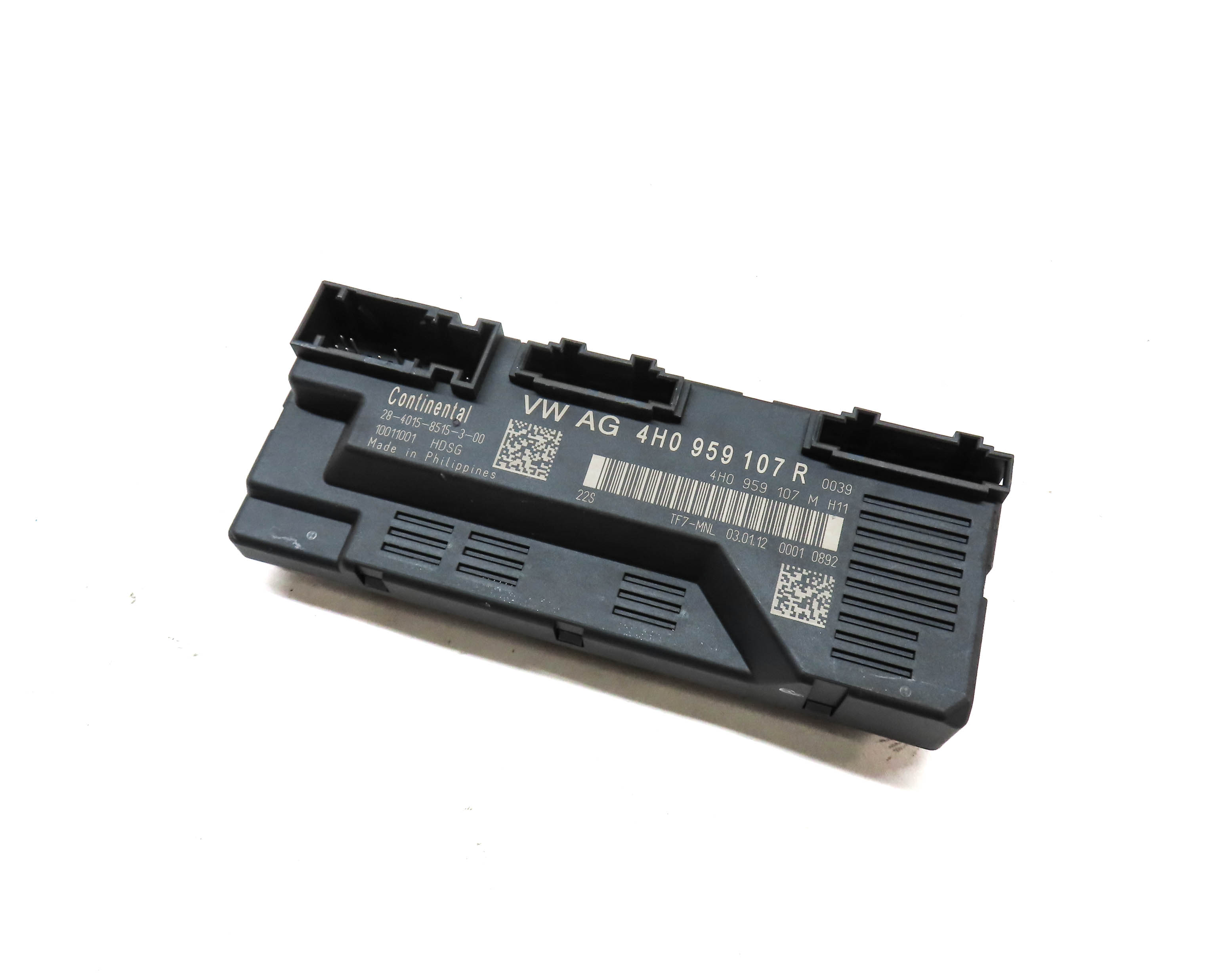 2012 AUDI A8 (D4 4H) REAR HATCH TRUNK LIFTGATE LIFT GATE CONTROL MODULE — exact item pictured